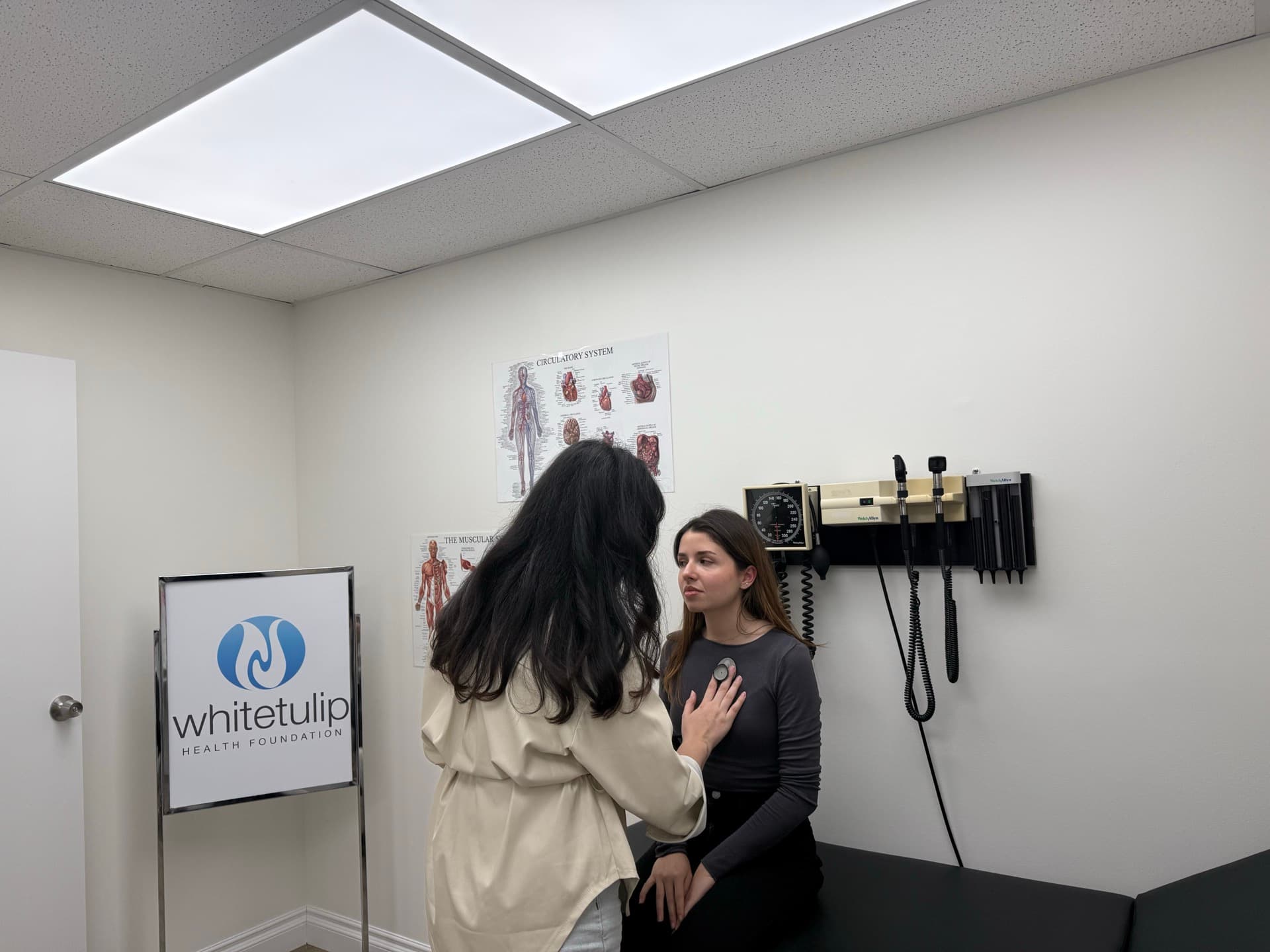 WHF free clinic volunteer care
